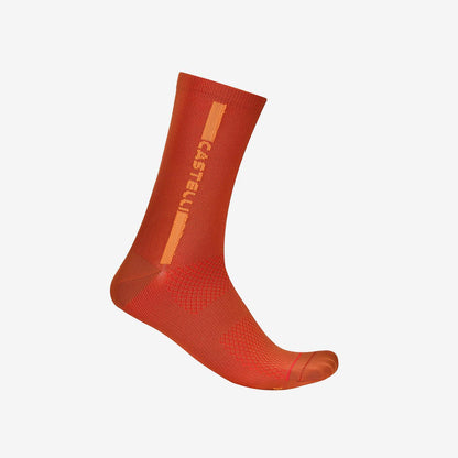 Sokken CASTELLI LINEA LOGO 15 Paprika