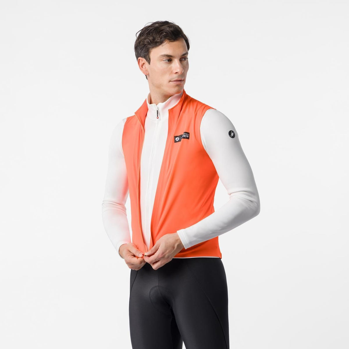 Mouwloos Vest CASTELLI PERFETTO 2 Oranje