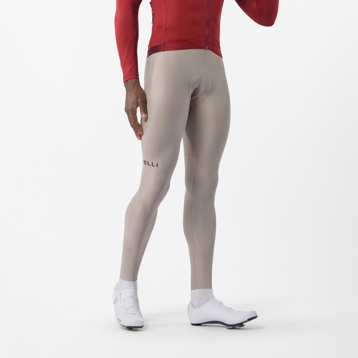 Lange Broek met Bretels CASTELLI ESPRESSO Transition Beige