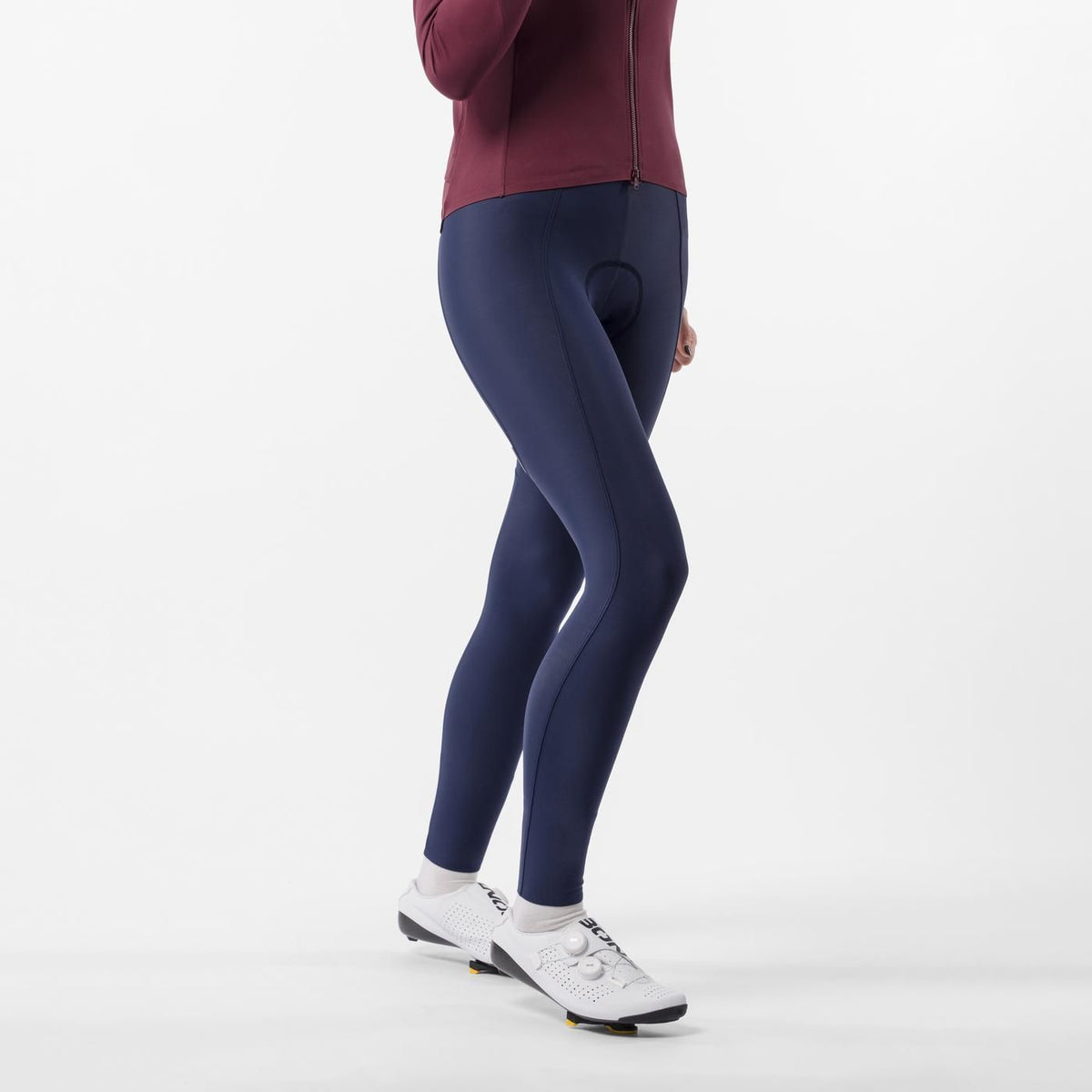 Lange Fietsbroek met Bretels CASTELLI ESPRESSO 2 DT Dames Blauw