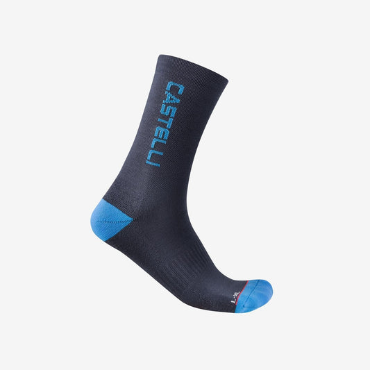 Fietssokken CASTELLI SWEETSPOT 20 THERMAL Blauw