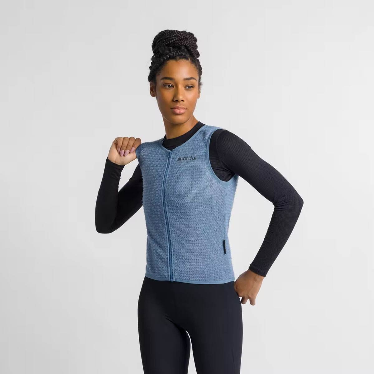 Mouwloos SPORTFUL ALPHA® ondershirt voor dames blauw