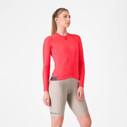 Cuissard Court à Bretelles CASTELLI ESPRESSO W DT Femme Beige