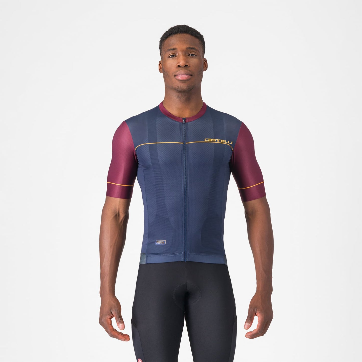 Maillot CASTELLI UNLIMITED ENDURANCE 2 Manches Courtes Marine