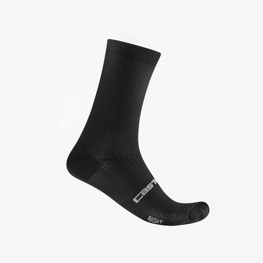 Chaussettes CASTELLI ESPRESSO 18 Noir