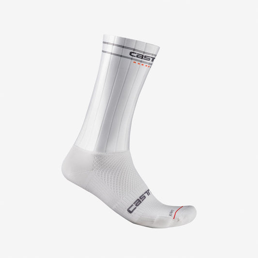 Chaussettes CASTELLI FAST FEET 3 Blanc