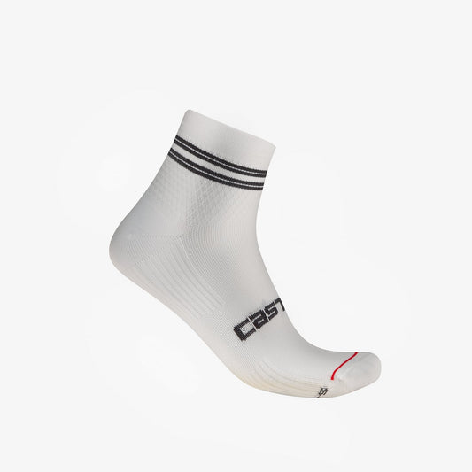 Chaussettes CASTELLI ANIMA 7 Femme Blanc