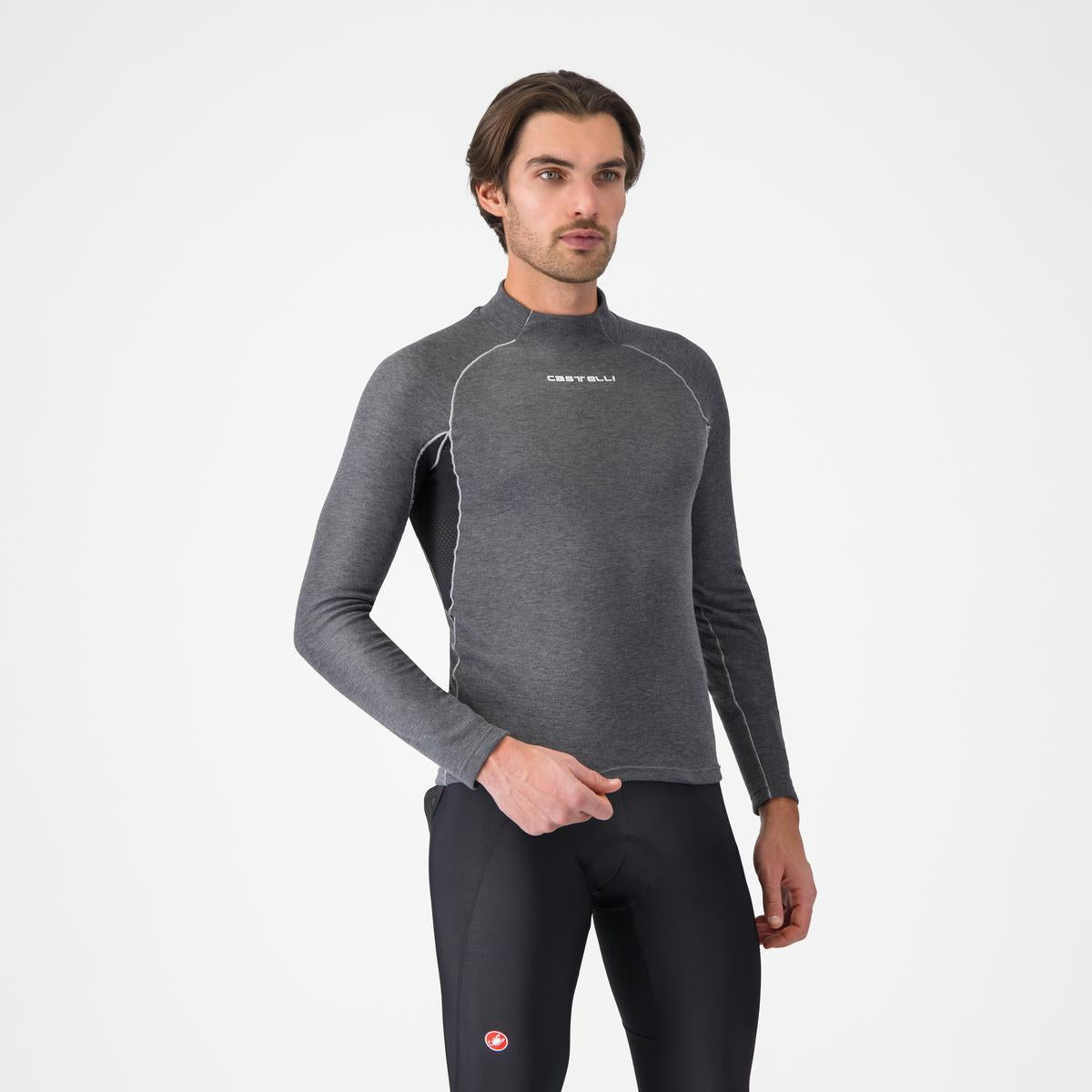 CASTELLI FLANDERS 2 Lange Mouwen Ondergoed Grijs