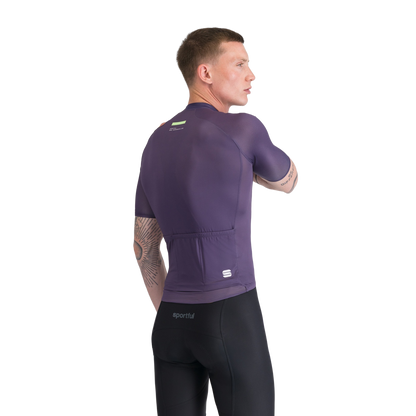 Fietsshirt SPORTFUL SUPERNOVA Korte Mouwen Paars