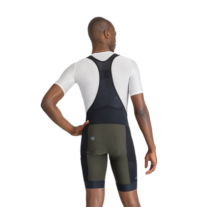 Korte Bretelsbroek SPORTFUL SUPERGIARA 2 Kaki/Zwart