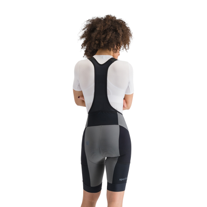 Korte Broek met Bretels SPORTFUL SUPERGIARA 2 Dames Grijs/Zwart