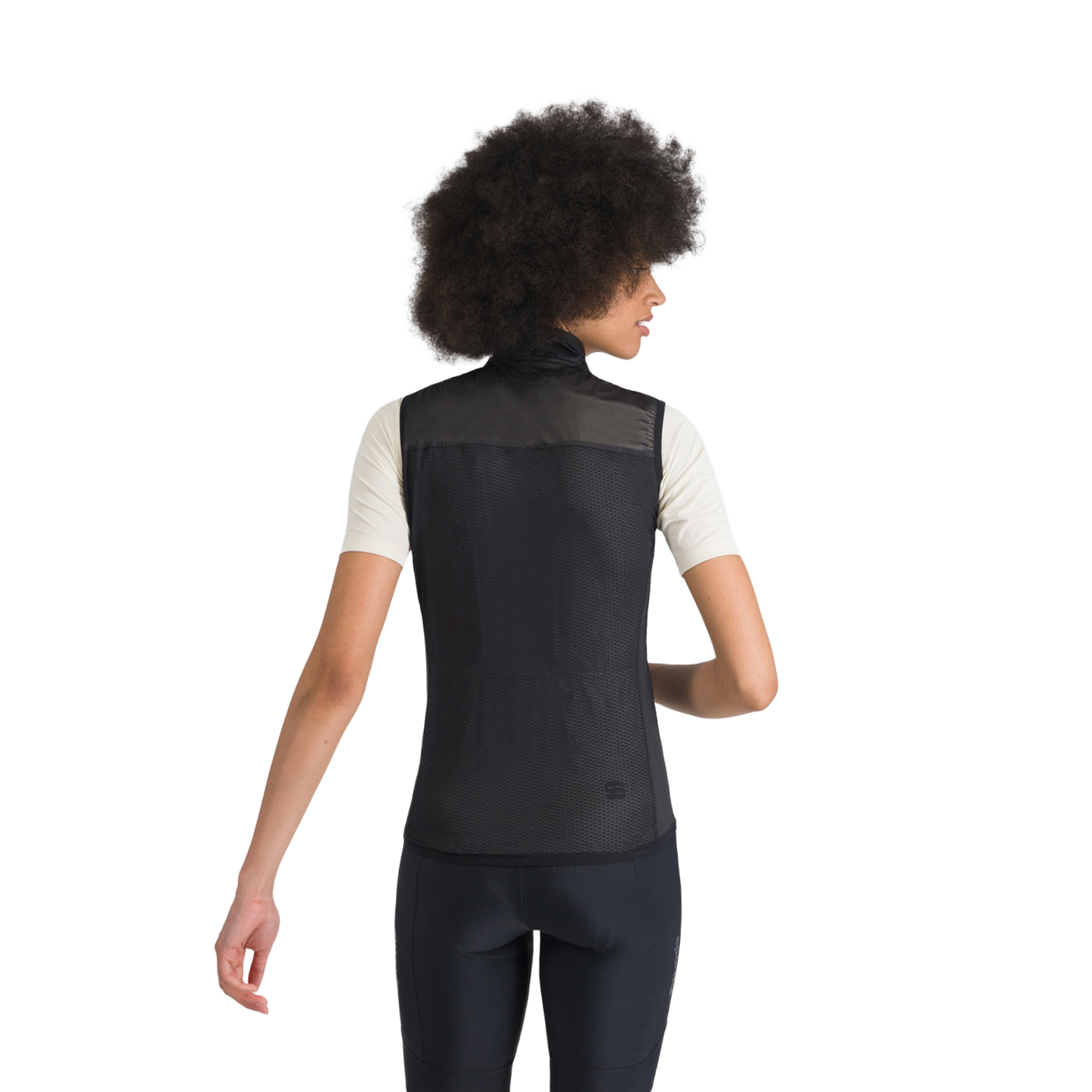 Dames SPORTFUL LIGHT AIR Mouwloos jack Zwart