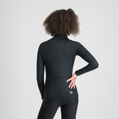 Maillot SPORTFUL SUPERGIARA WOOL Femme Manches Longues Noir