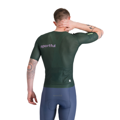 Wielershirt SPORTFUL LIGHT 2 Korte Mouwen Kaki