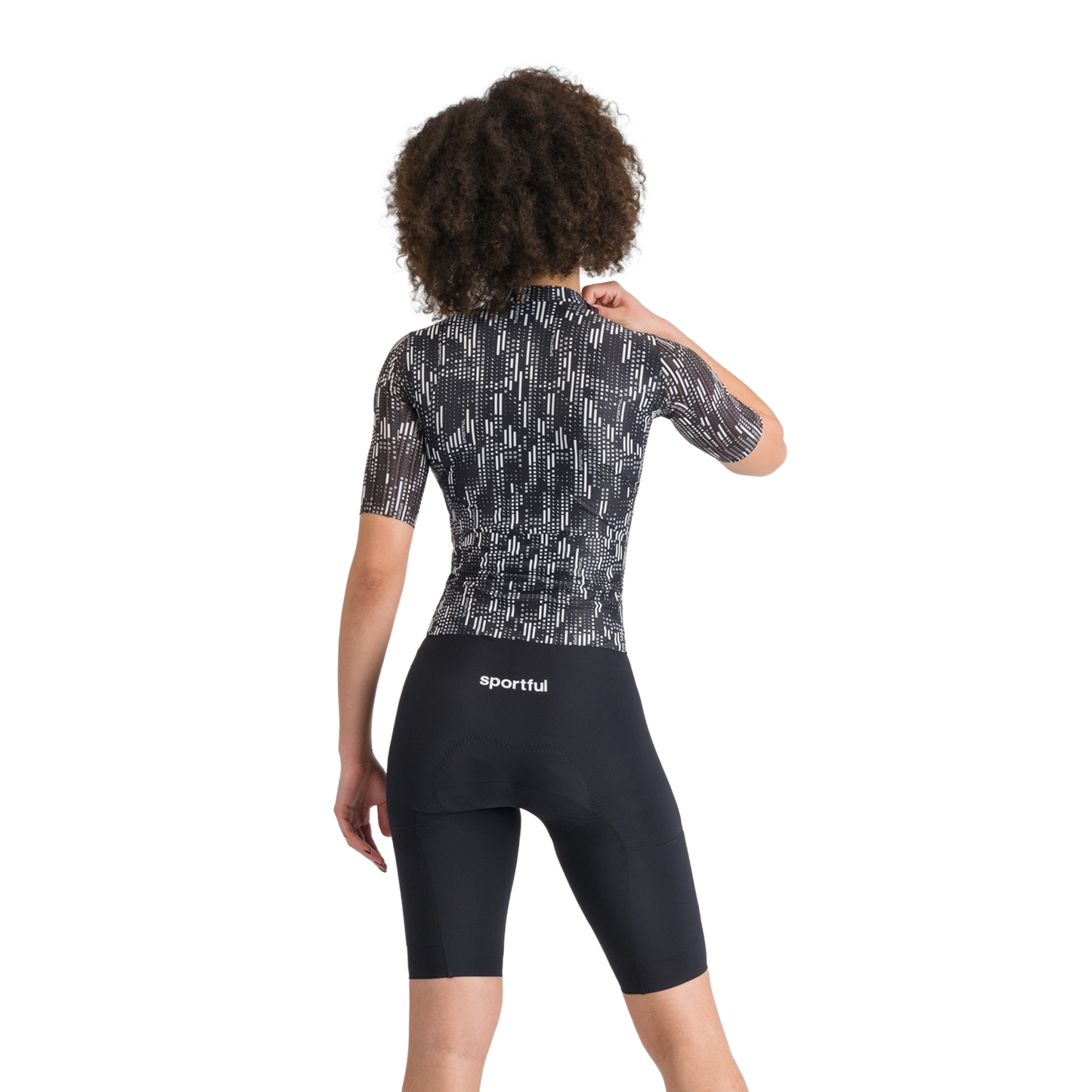 Dames SPORTFUL G-SUIT korte mouw Zwart/Wit
