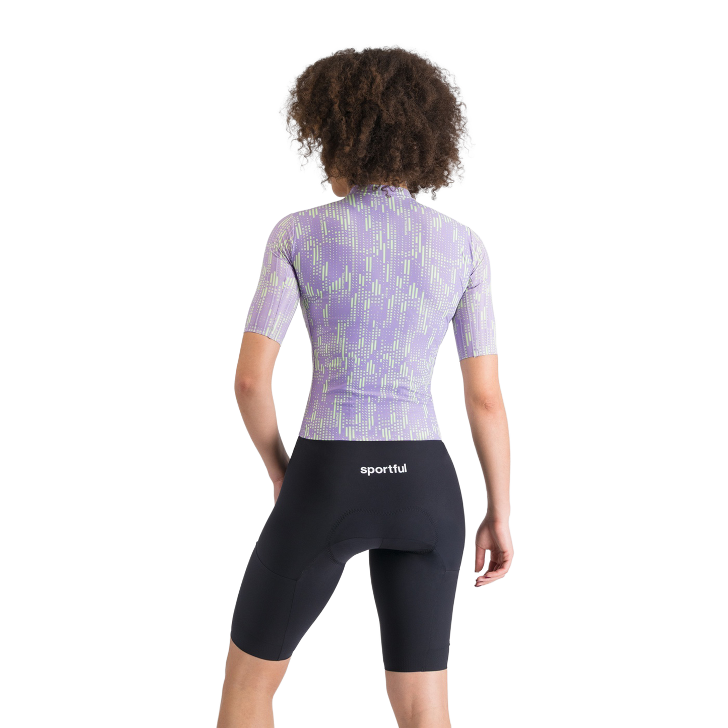 Dames SPORTFUL G-SUIT korte mouw Zwart/Paars