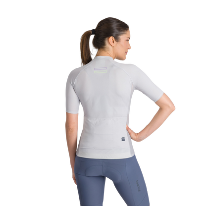 Wielrenshirt SPORTFUL STARLIGHT 2 Korte Mouwen Dames Grijs