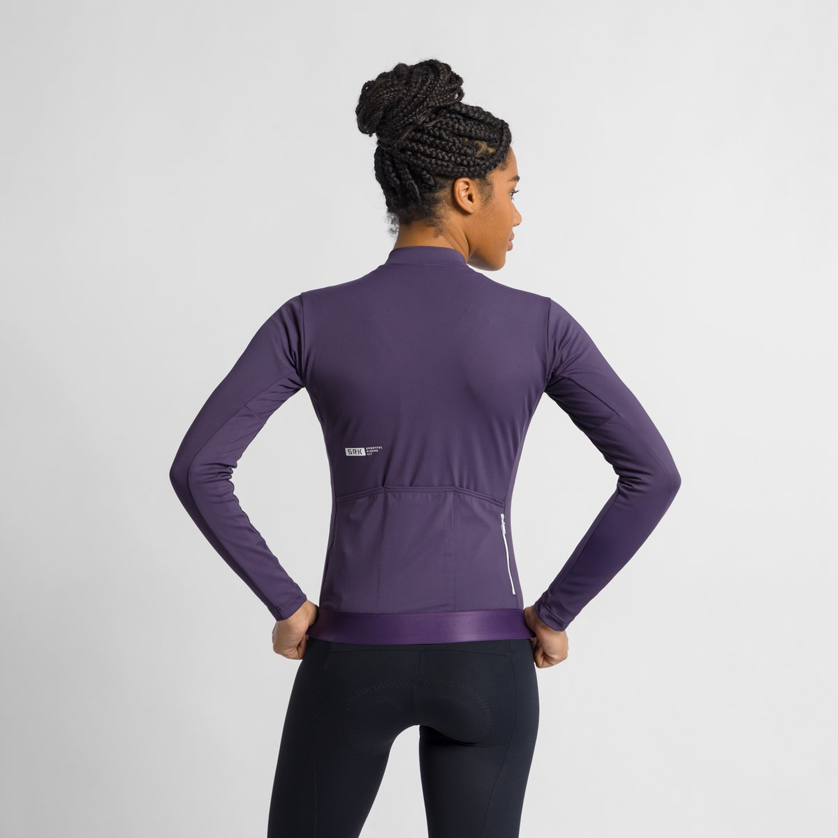 SPORTFUL SRK 2 fietsshirt met lange mouwen voor dames, paars