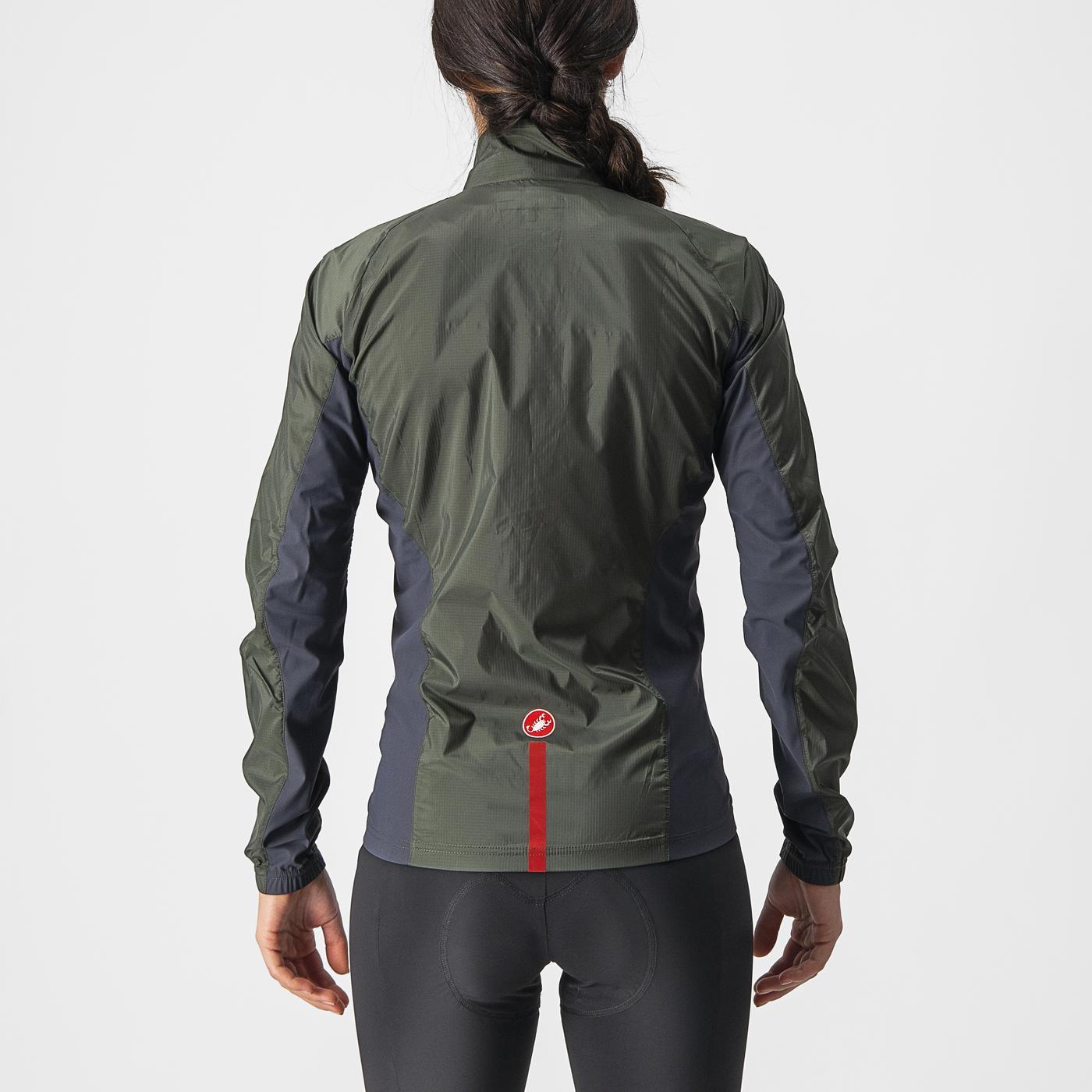 Veste CASTELLI SQUADRA STRETCH Femme Kaki