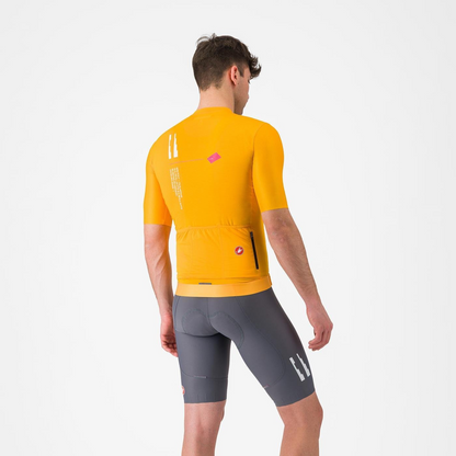 Korte Bretelles-broek CASTELLI ESPRESSO R--A/D Rookgrijs