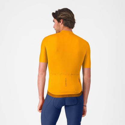 CASTELLI ESPRESSO 2 Shirt Korte Mouwen Oranje