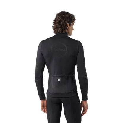 Fietsshirt CASTELLI COMPETIZIONE THERMAL Lange Mouwen Zwart