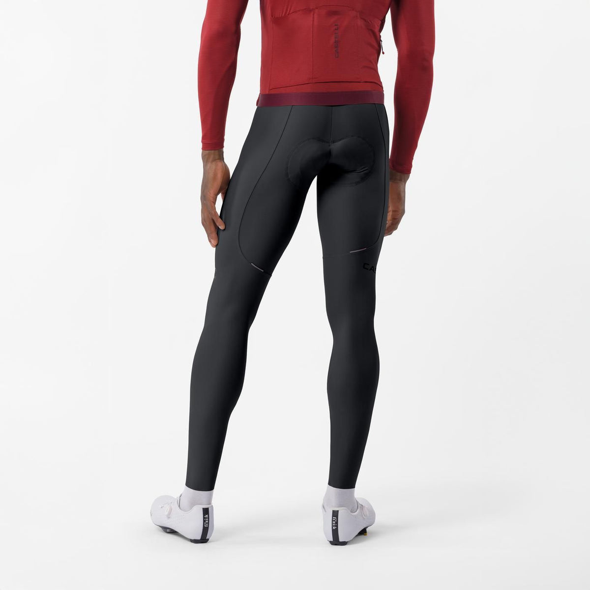 Lange Broek met Bretels CASTELLI ESPRESSO Transition Zwart