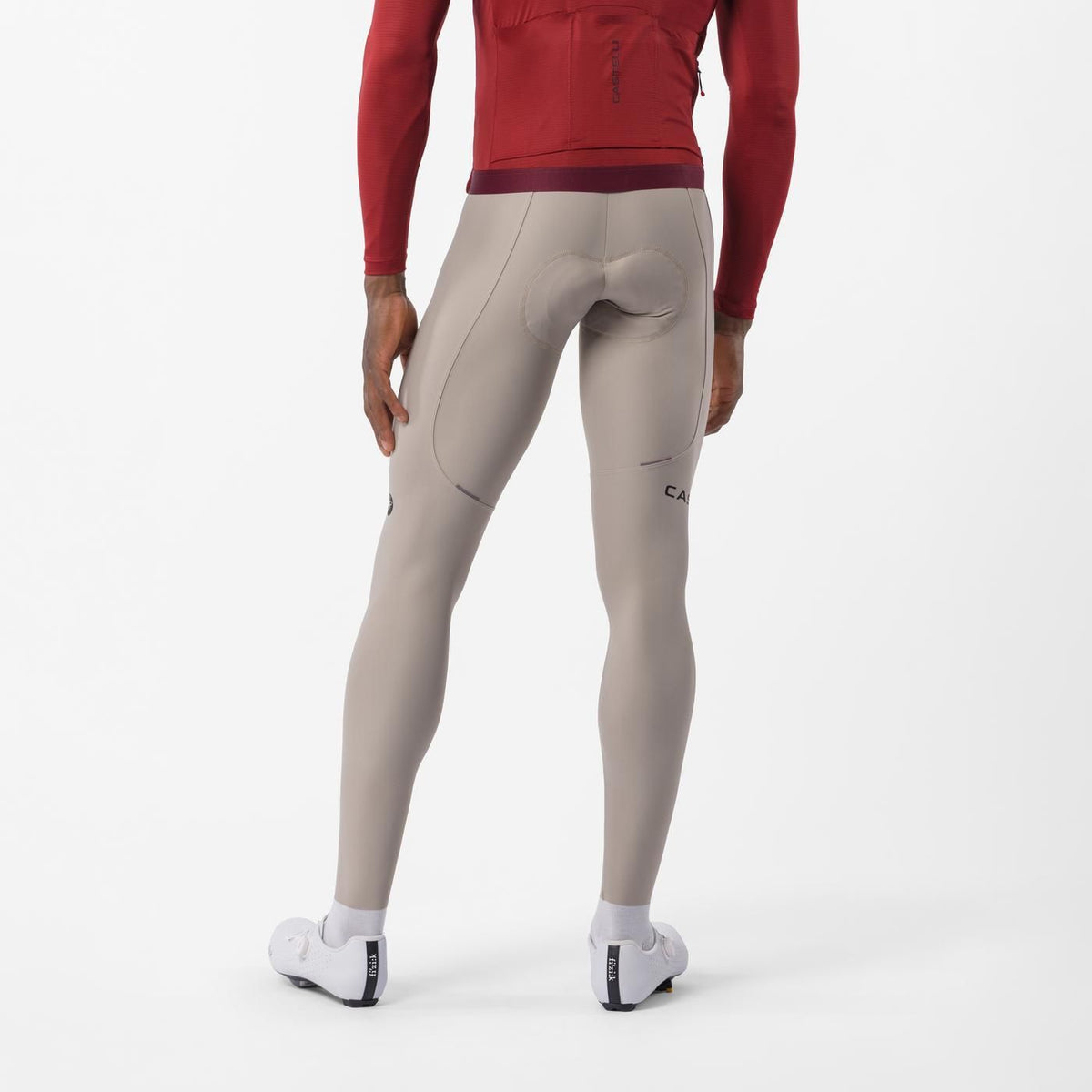 Lange Broek met Bretels CASTELLI ESPRESSO Transition Beige