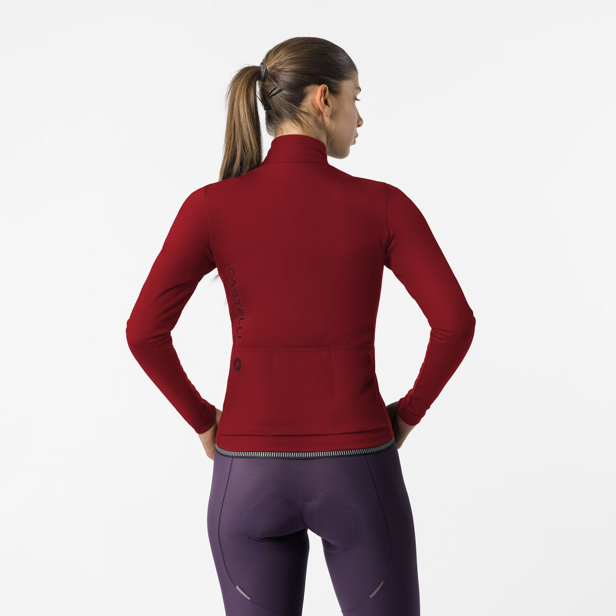 Jacket CASTELLI ESPRESSO 2 Dames Bordeaux