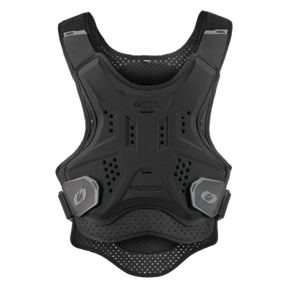 Plastron de Protection O'NEAL BP Soft Noir 2027 - vue de face B2B