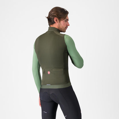 Mouwloos Vest CASTELLI ESPRESSO Groen