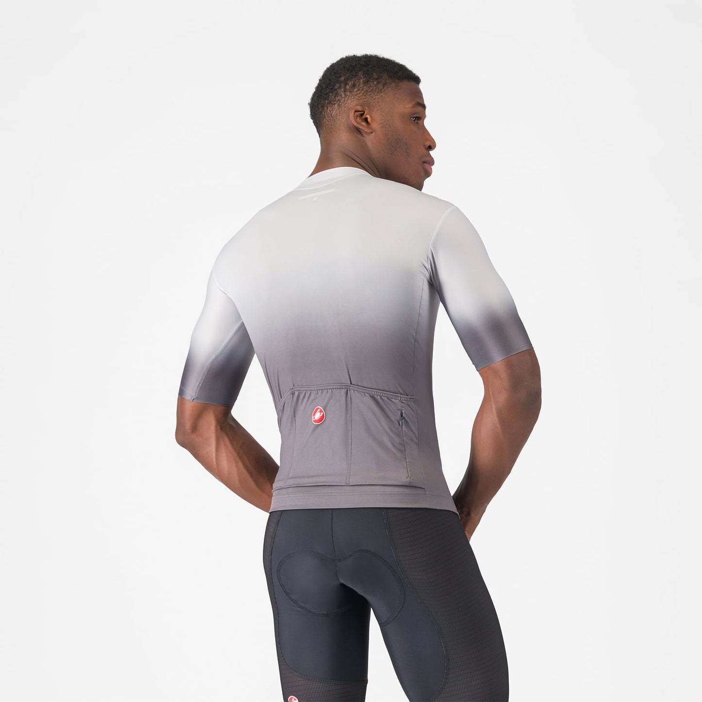 Maillot CASTELLI UPF Manches Courtes Gris