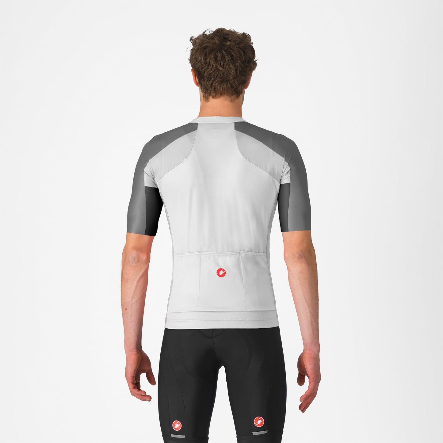 CASTELLI ENTRATA 6 Korte Mouw Trui Wit/Zwart