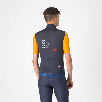 Mouwloos vest ESPRESSO R--A/D Blauw