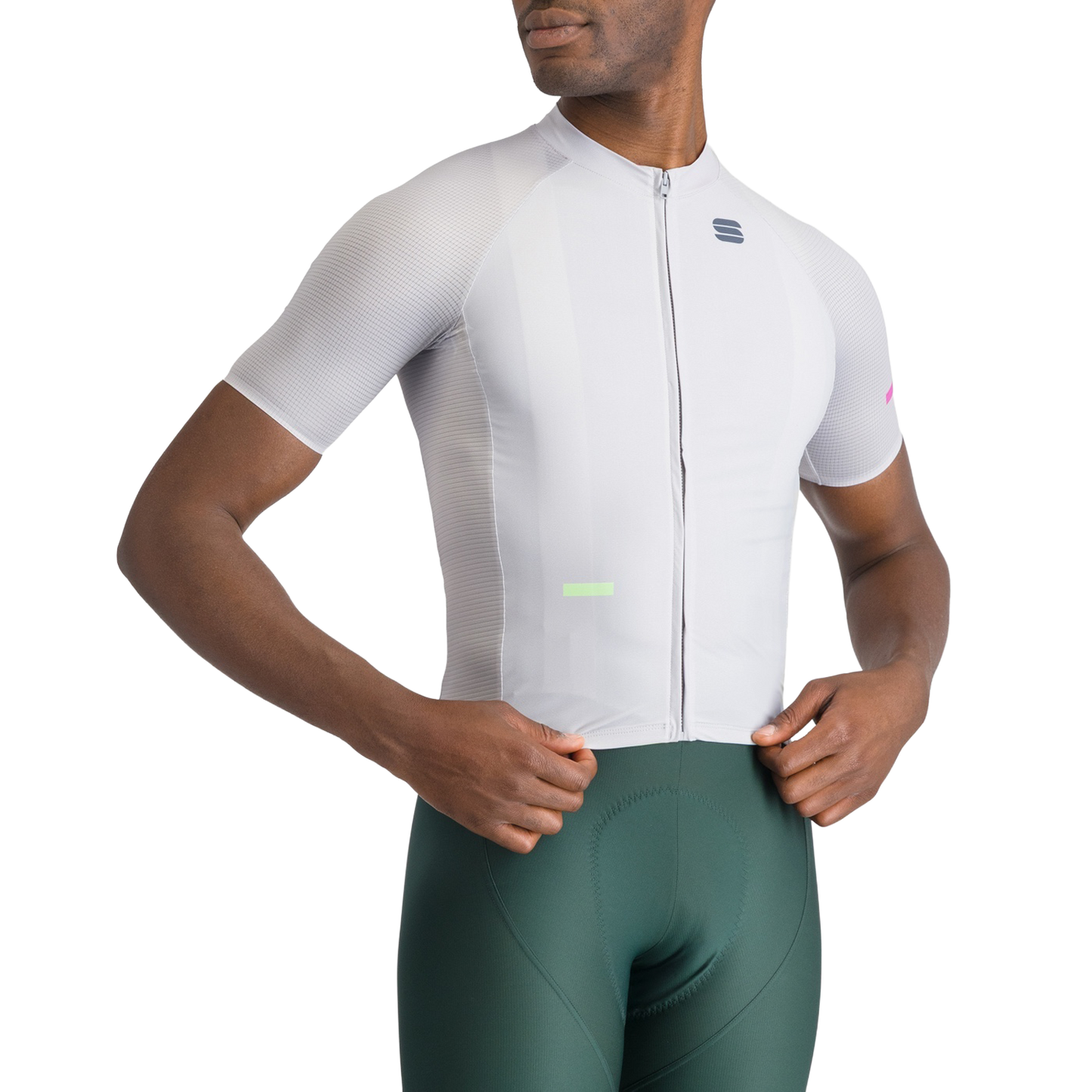 SPORTFUL SUPERNOVA Korte Mouw Jersey Grijs