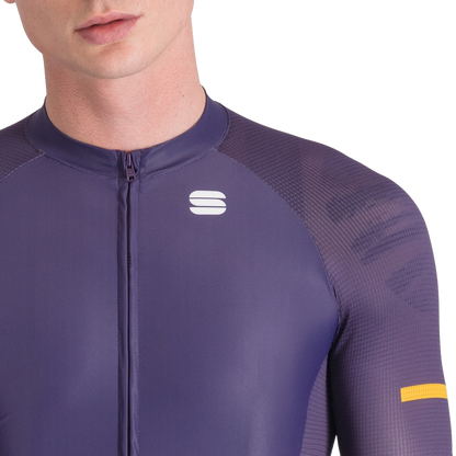 Fietsshirt SPORTFUL SUPERNOVA Korte Mouwen Paars
