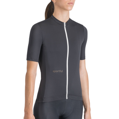 SPORTFUL CLASSIC Damesshirt Korte Mouwen Zwart