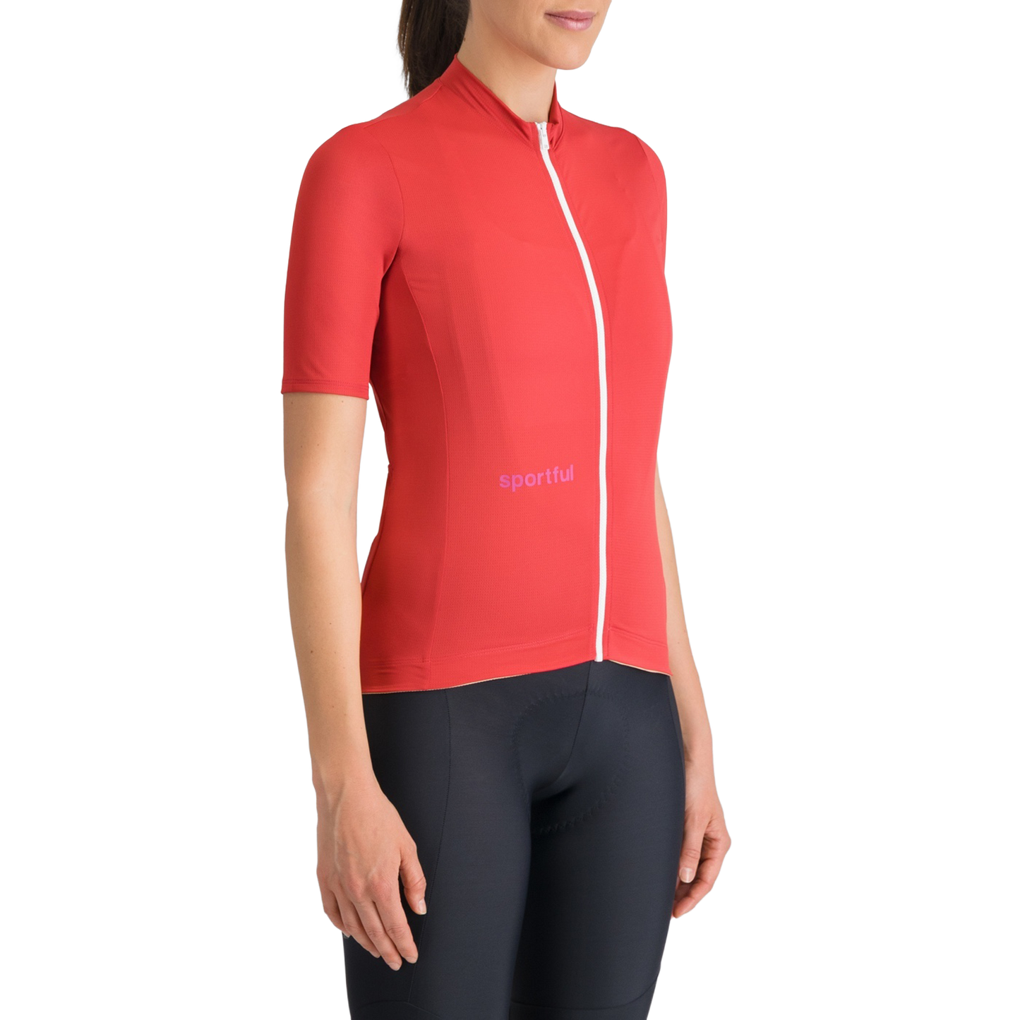 Dames SPORTFUL CLASSIC Korte Mouw Jersey Rood
