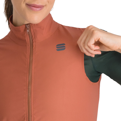 SPORTFUL PRO 2 mouwloos damesjack oranje