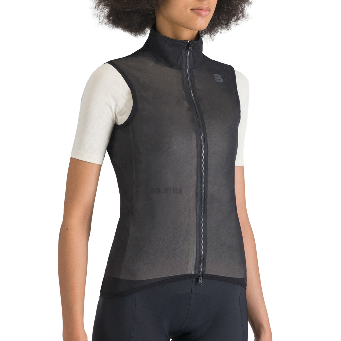 Dames SPORTFUL LIGHT AIR Mouwloos jack Zwart