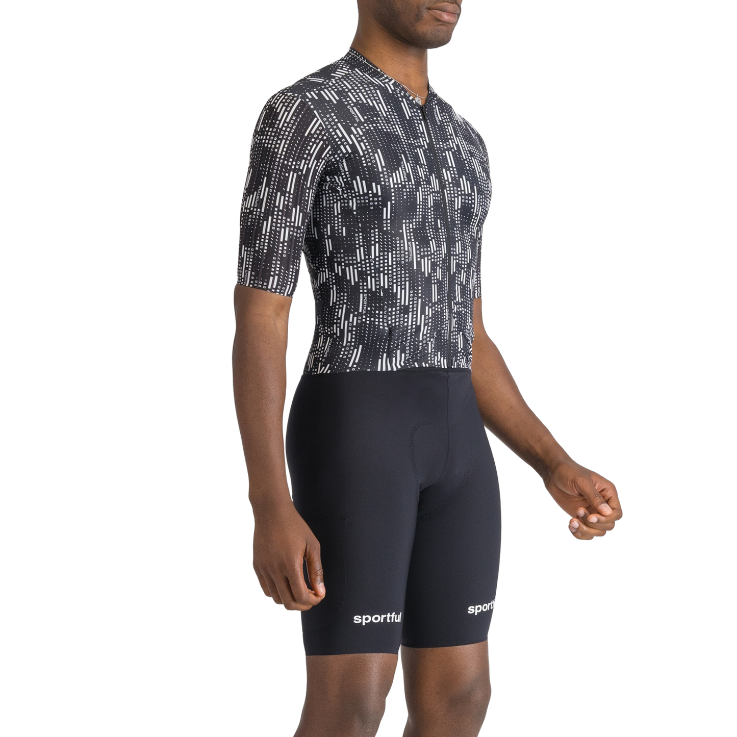 SPORTFUL G-SUIT Korte Mouw Zwart/Wit