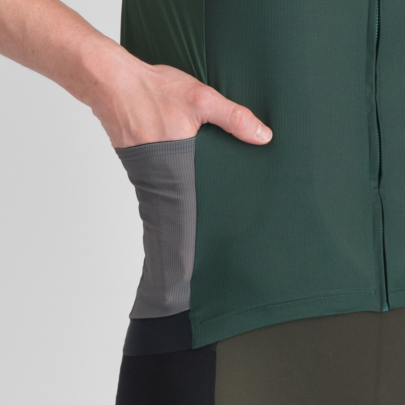 SPORTFUL SUPERGIARA 2 LOGO Korte Mouw Jersey Khaki