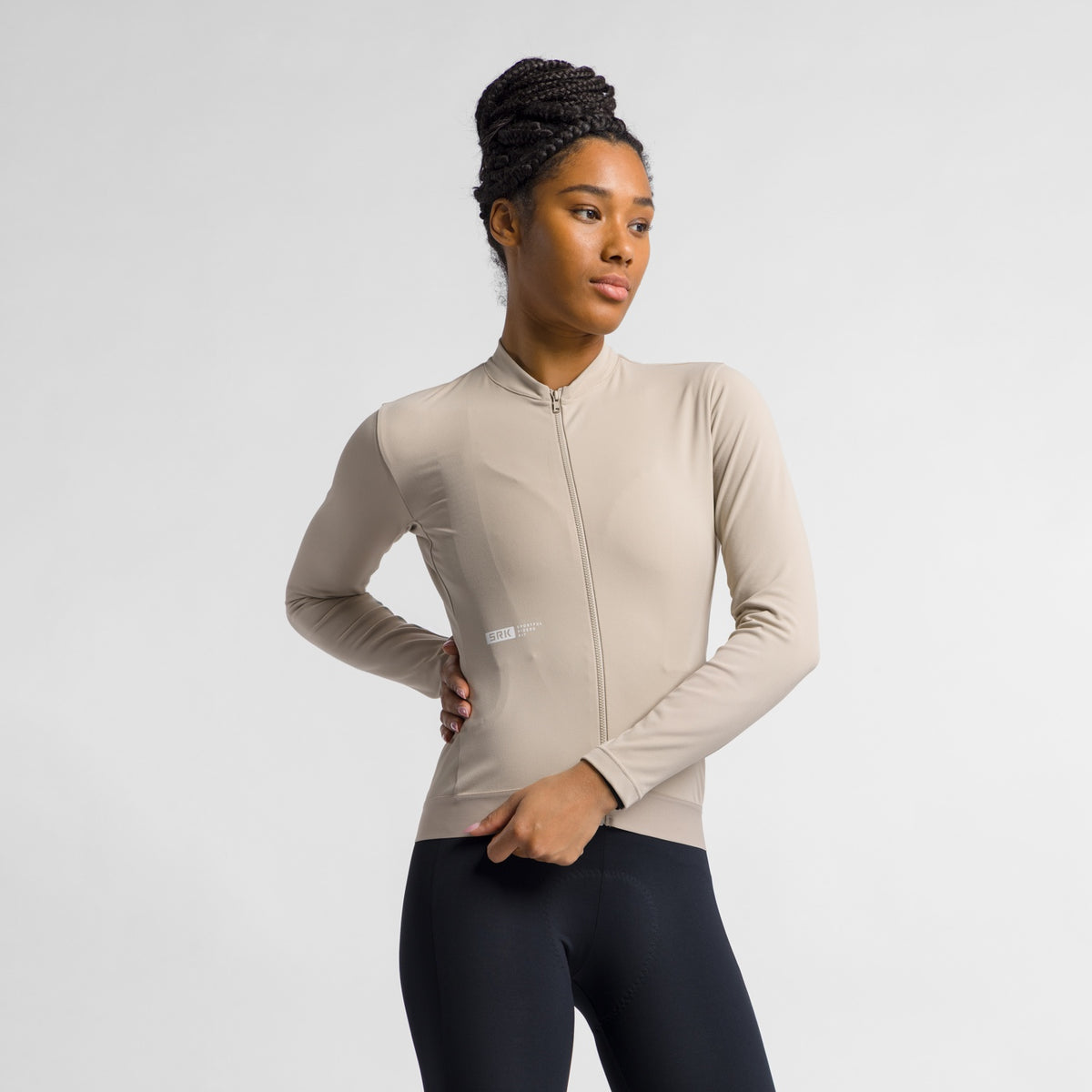 SPORTFUL SRK 2 fietsshirt voor dames met lange mouwen beige