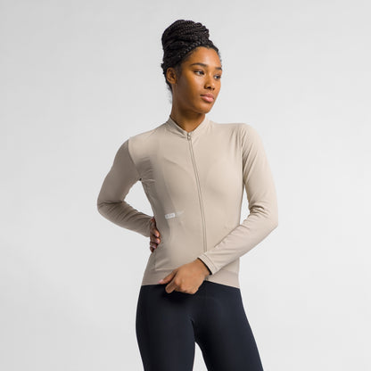 SPORTFUL SRK 2 fietsshirt voor dames met lange mouwen beige