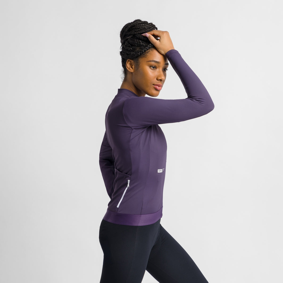 SPORTFUL SRK 2 fietsshirt met lange mouwen voor dames, paars