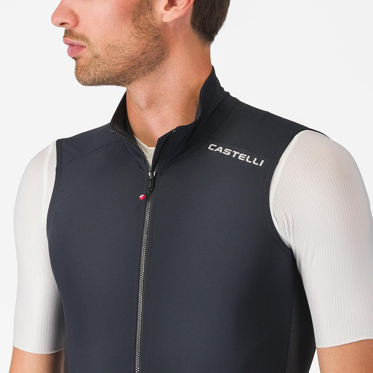 Mouwloos Vest CASTELLI ESPRESSO 2 Zwart