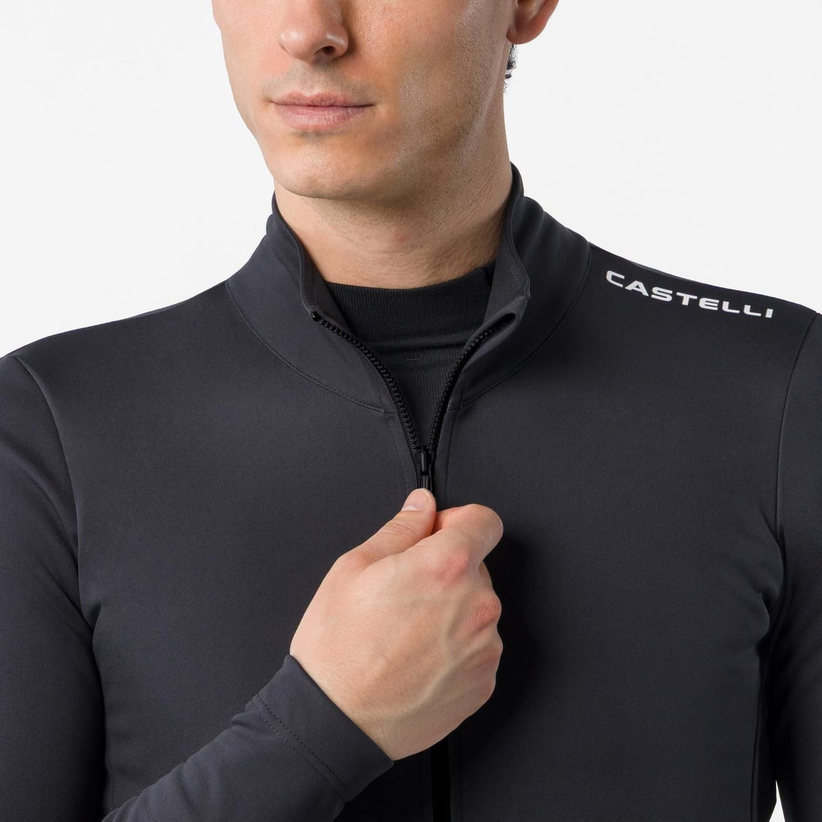 Jacket CASTELLI ESPRESSO 2 Zwart