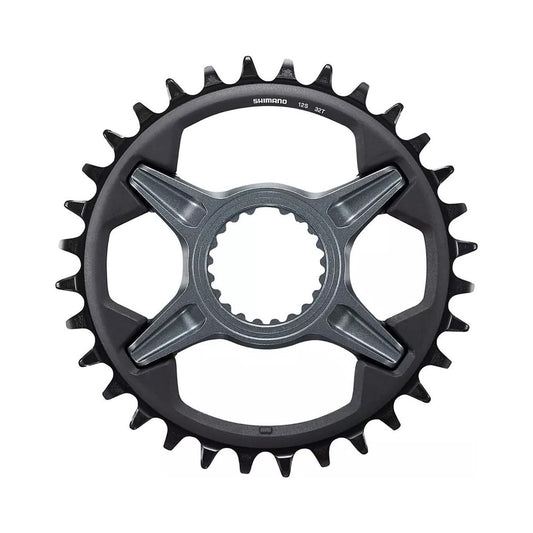 SHIMANO SLX M7100 enkel kettingblad 12-speed, direct mount — kettingblad tegen witte achtergrond