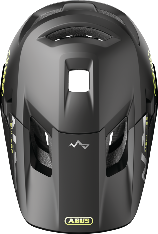 Casque VTT ABUS YOUDROP FF Junior Velvet Noir