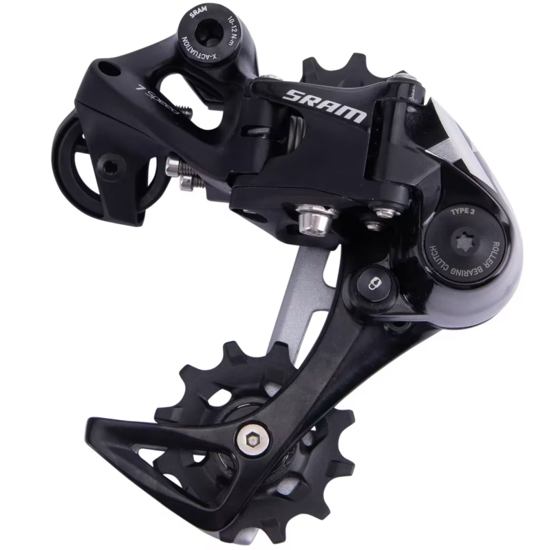 SRAM X01 DH 7-speed achterderailleur Type 3.0 met middellange kooi